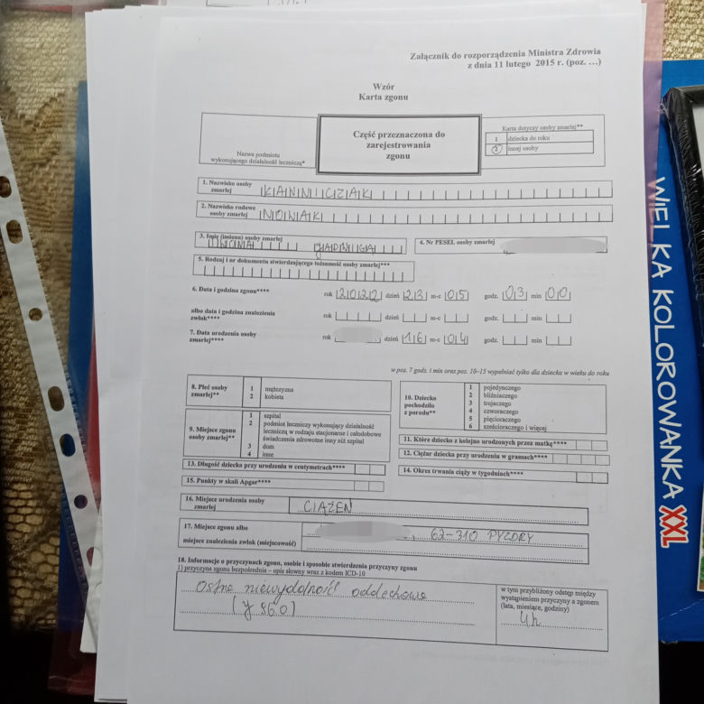 Słupca. Zmarła 8 godzin po wyjściu ze szpitala! Lekarz nie wykrył śmiertelnego zagrożenia?!