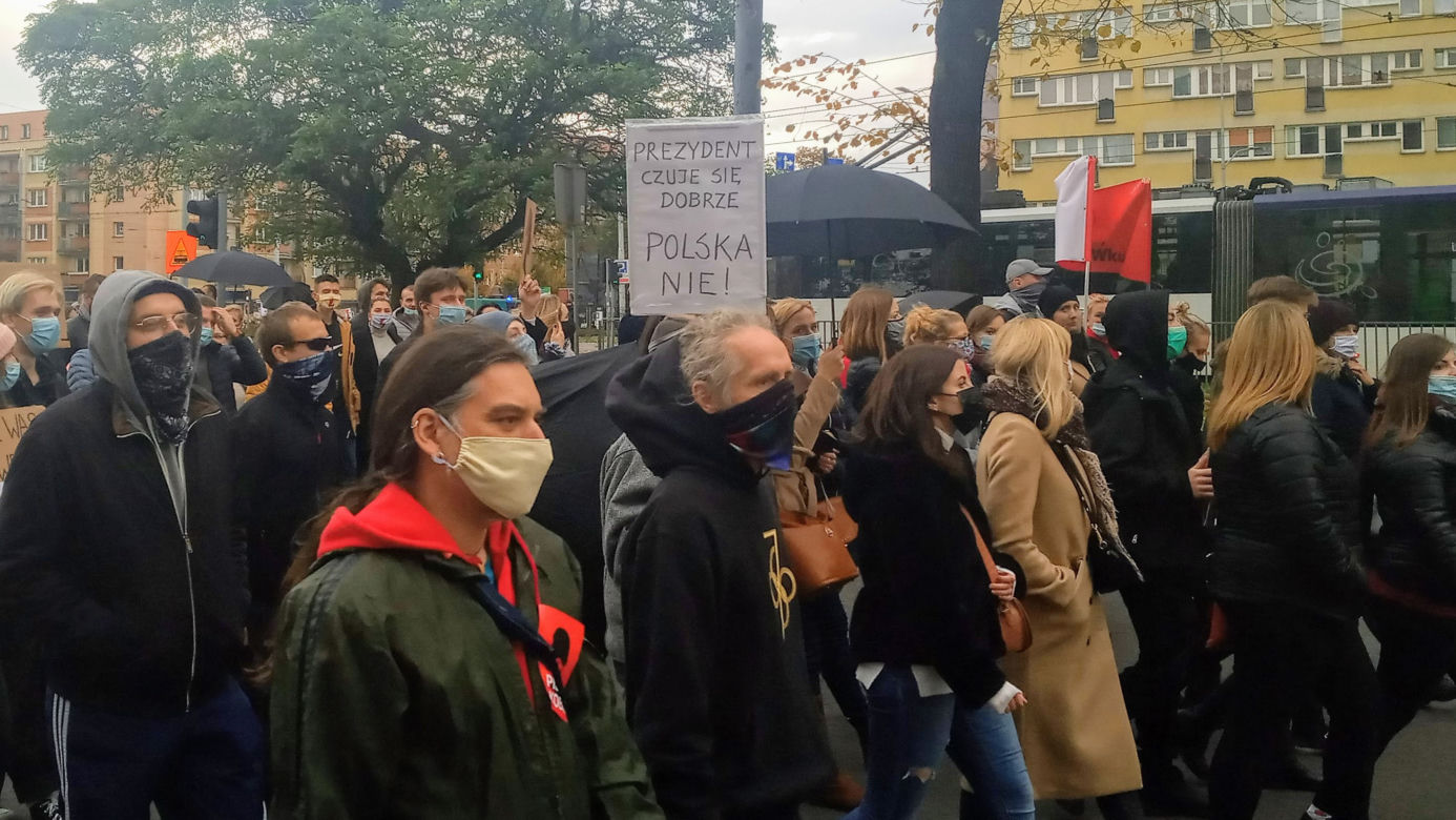 Protest kobiet w Szczecinie - 28.10.2020