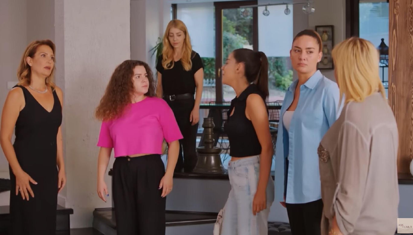 	Miłość i nadzieja odc. 266. Melis, Seda, Zeynep, Feraye, Yildiz