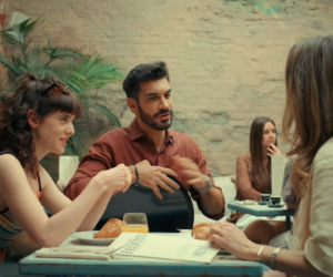 Felicita odc. 4. Marco (Alessandro Parrello), Zośka (Laura Breszka), Oliwia (Klementyna Karnkowska)