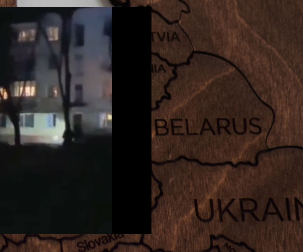 Rakieta uderzyła w budynek w centrum Czernihowa. Są ranni! [WIDEO]