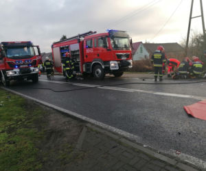 Poważny wypadek na drodze Gorzów - Kostrzyn