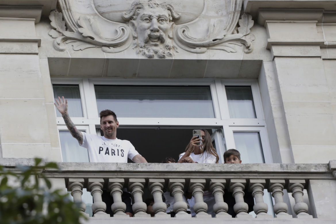 Leo Messi zaprezentowany w PSG