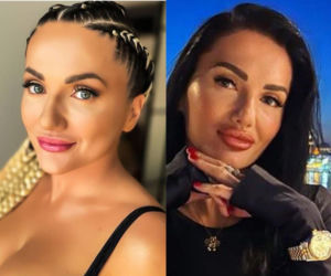 Ewa Brodnicka w świątecznej scenerii wystawia język i nabija się z facetów! Te zdjęcia mocno prowokują 