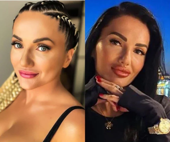 Ewa Brodnicka w świątecznej scenerii wystawia język i nabija się z facetów!