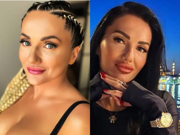 Ewa Brodnicka w świątecznej scenerii wystawia język i nabija się z facetów! Te zdjęcia mocno prowokują 