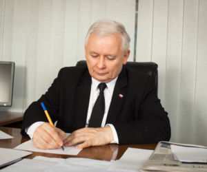 Tu będzie siedział Kaczyński