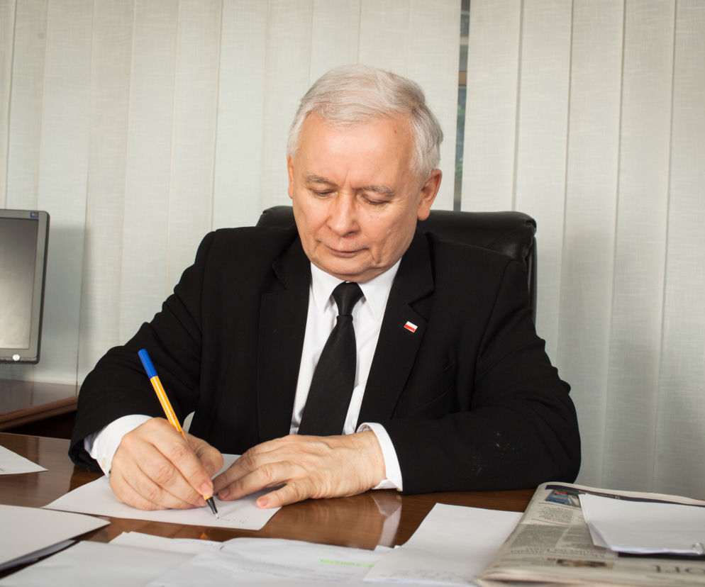 Tu będzie siedział Kaczyński