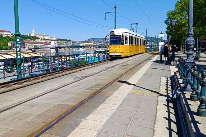 Budapeszt z okien tramwaju