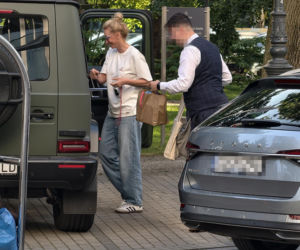 Martyna Wojciechowska z ogromną ilością ubrań w Sopocie