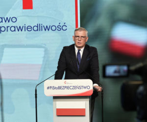 Jarosław Kaczyński mówił o NATO podczas konferencji PiS