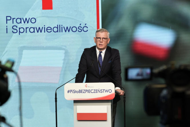 Jarosław Kaczyński mówił o NATO podczas konferencji PiS