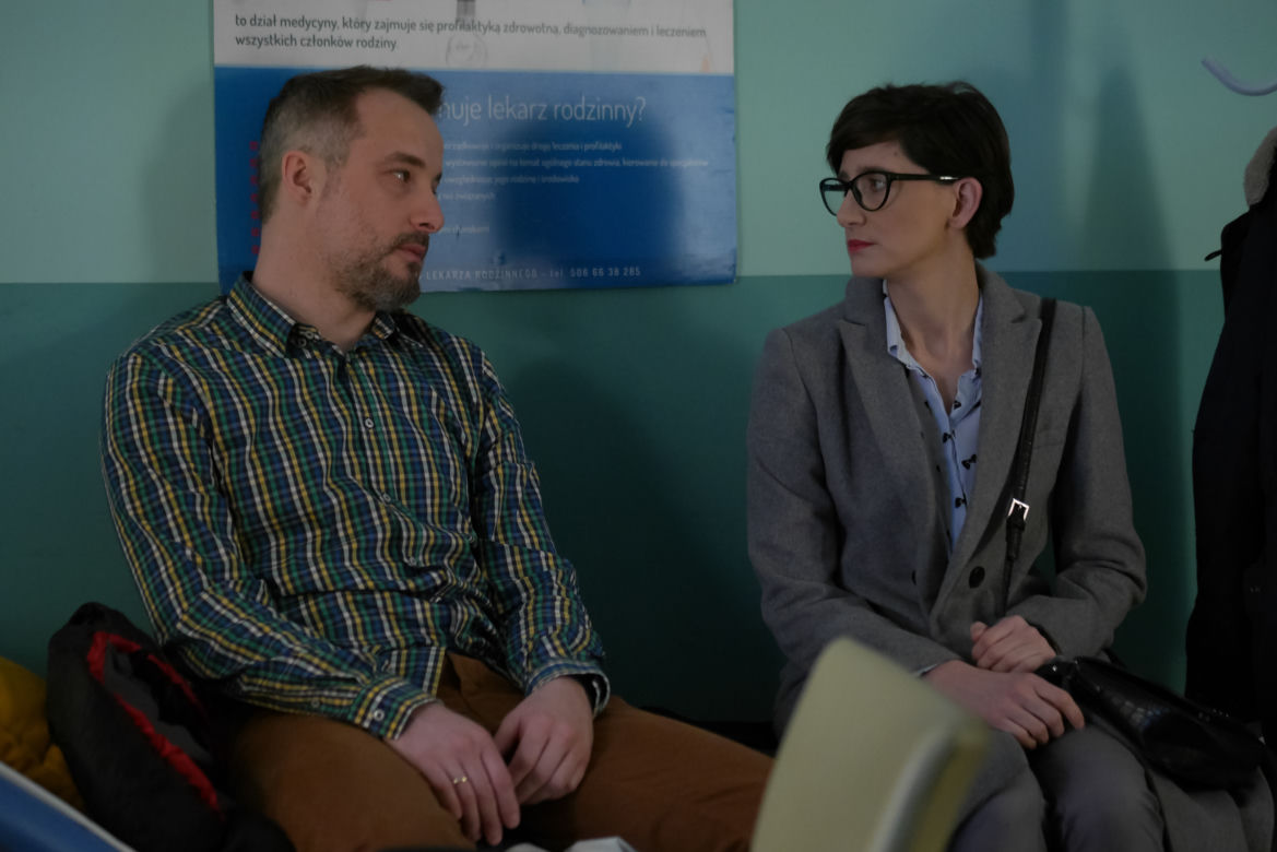 Pierwsza miłość. Bartek (Rafał Kwietniewski), Wanda (Monika Pikuła)