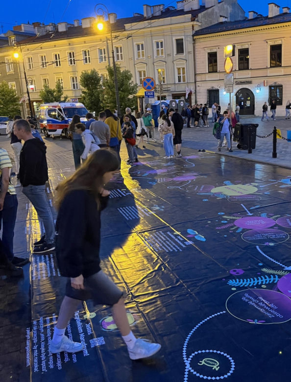 Nocy Kultury w Lublinie. Deszcz nikomu nie przeszkadzał