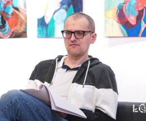 Za nami spotkanie z poezją Sebastiana Barana w Łukowie