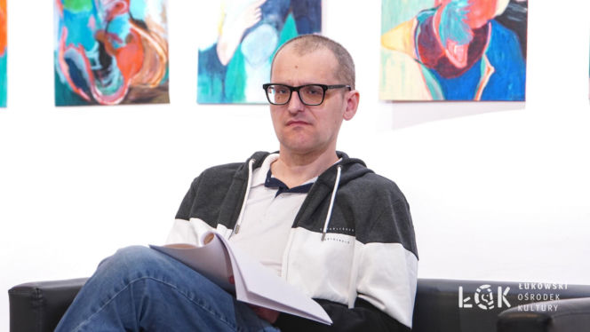 Za nami spotkanie z poezją Sebastiana Barana w Łukowie