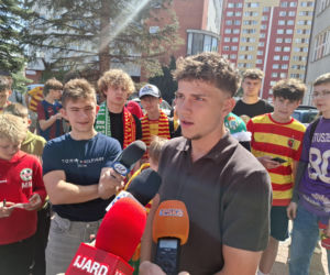 Oskar Pietuszewski po maturze z języka obcego