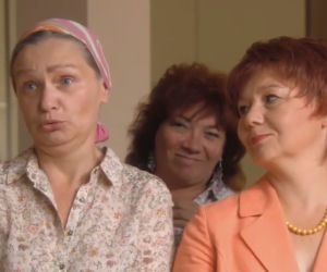 Ranczo 8 sezon odc. 102. Solejukowa (Katarzyna Żak), Hadziukowa (Dorota Nowakowska)