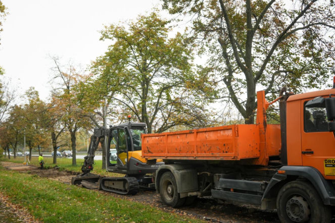 Nowe chodniki na Woli i Ochocie - ZDM Warszawa