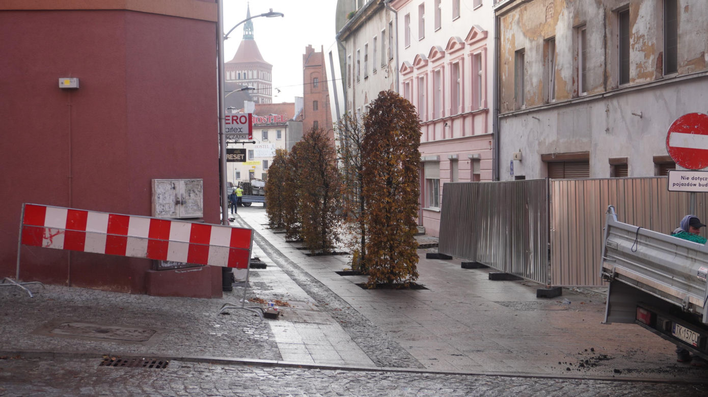 Alejka w centrum Olsztyna zmieniła się nie do poznania. Będzie najpiękniejsza w mieście? [ZDJĘCIA]