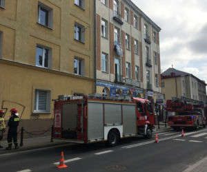 Lublin: Pożar w szkole w centrum miasta. Ewakuacja uczniów