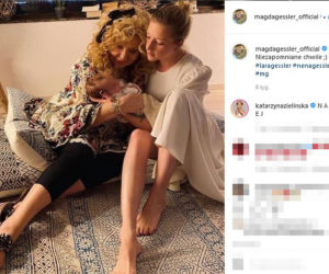 Magda Gessler przez wirusa nie widuje wnuczki