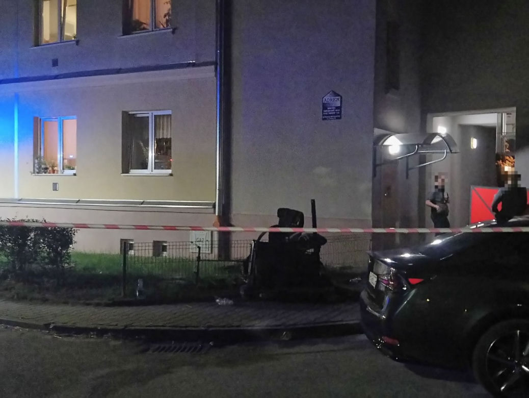 Dramatyczny pożar w Nowej Hucie, nie żyje mężczyzna