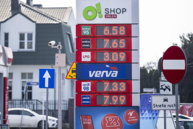 Ceny na stacjach paliw (10.03.2026)