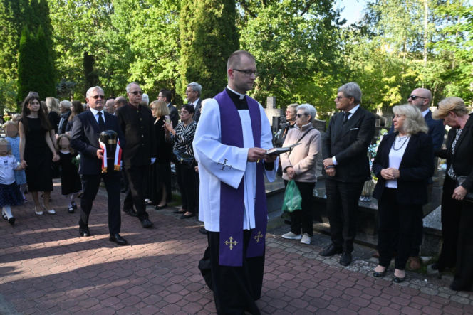 Dominika Wielowieyska pożegnała ojca