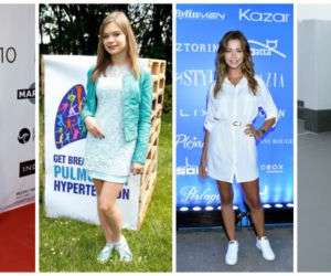 Zobacz, jak gwiazdy łączą sportowe buty z sukienkami! Pomysły na stylizacje