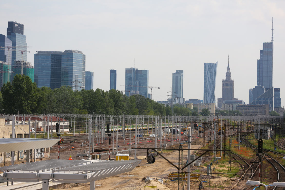 Dworzec Zachodni w przebudowie