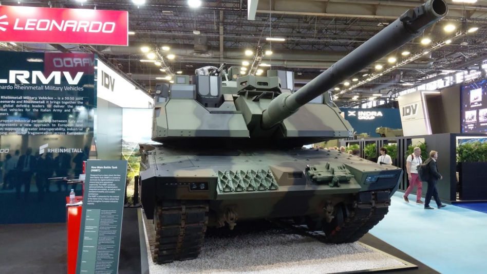 Leonardo i Rheinmetall prezentują czołg NMBT