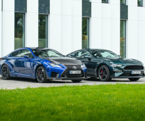 Lexus RC F Carbon 5.0 V8 vs. Ford Mustang Bullitt 5.0 V8