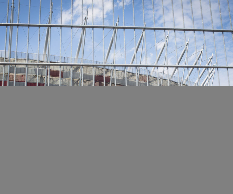 Stadion juz jak twierdza
