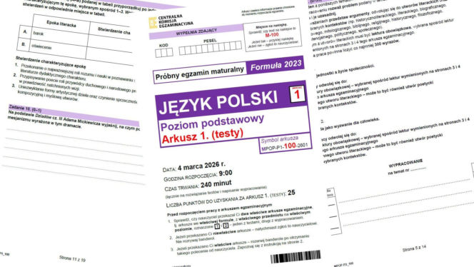 Matura z polskiego odpowiedzi eksperta i arkusz cke do pobrania online [4.03.2026]