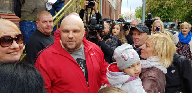 Arkadiusz Kraska na wolności