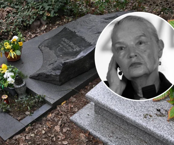 Zmiany na grobie prof. Staniszkis. Kamienny pomnik bez krzyża [ZDJĘCIA]