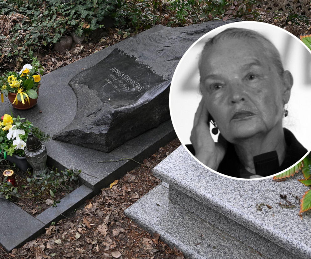 Tak wygląda grób prof. Jadwigi Staniszkis dwa lata po śmierci