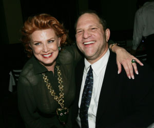 Georgette Mosbacher i Harvey Weinstein