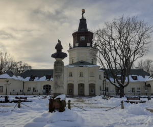 Jak wyglądała ulica Piłsudskiego w Siedlcach i okolica dawnej bramy-dzwonnicy pod koniec stycznia 2021?