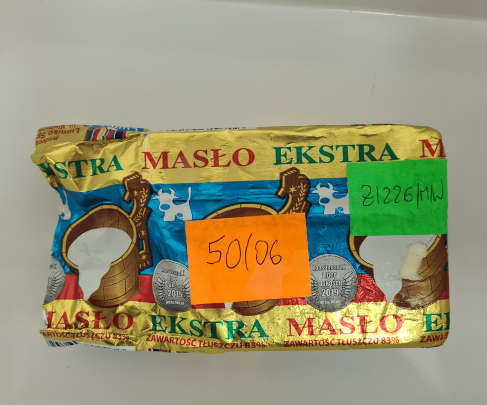 Salmonella w popularnym maśle