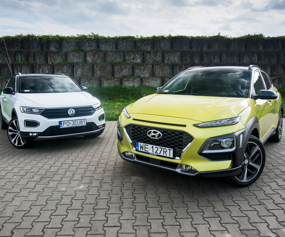 Hyundai Kona 1.6 T-GDi 4WD DCT vs. Volkswagen T-Roc 2.0 TSI 4Motion DSG