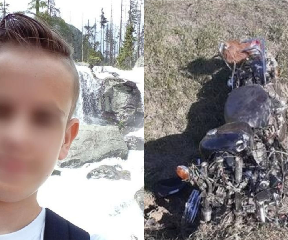 16-letni Mateusz i jego ukochany dziadek zginęli na motorze. Szokujące ustalenia ws. koszmarnego wypadku