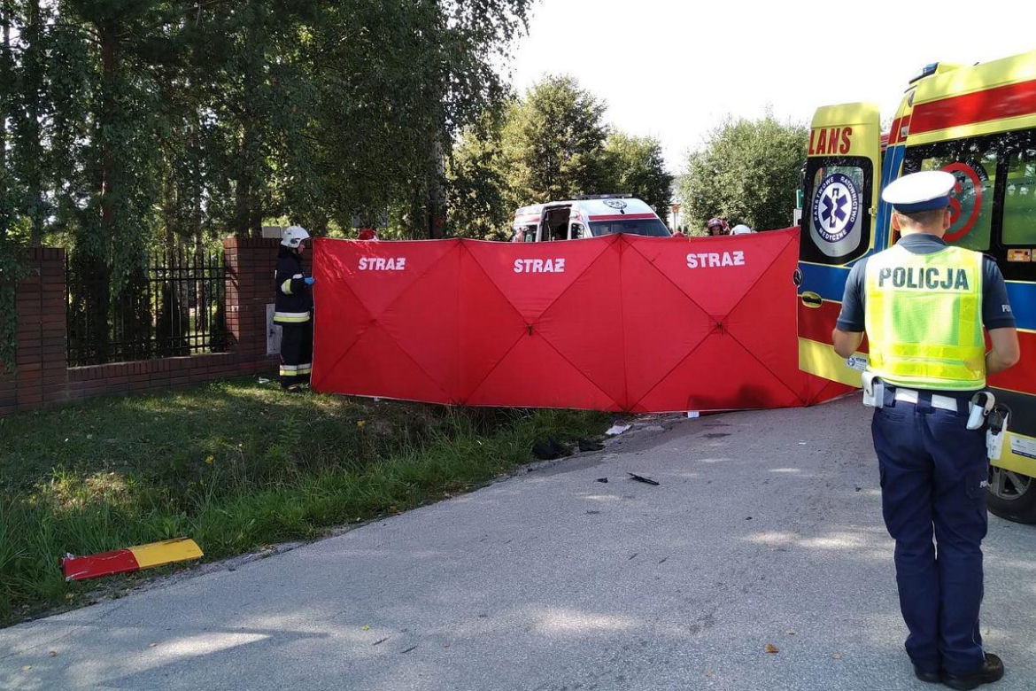W tragicznym wypadku zginął młody nauczyciel