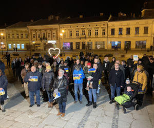 Nowy Sącz solidarny z Ukrainą