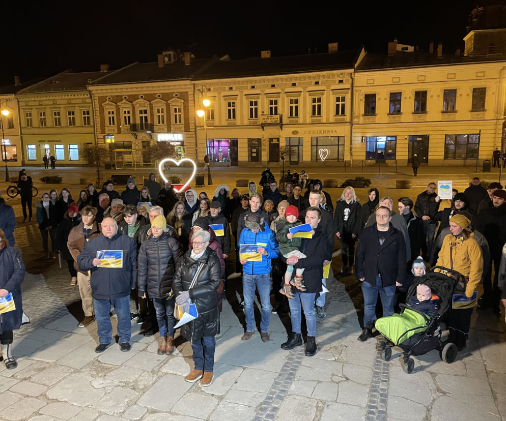 Nowy Sącz solidarny z Ukrainą