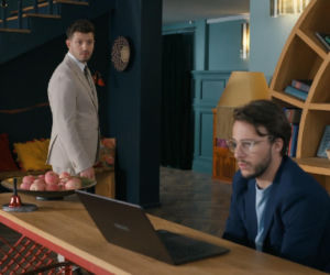 Barwy szczęścia, odcinek 3287. Justin (Jasper Sołtysiewicz), Kajtek (Jakub Dmochowski)