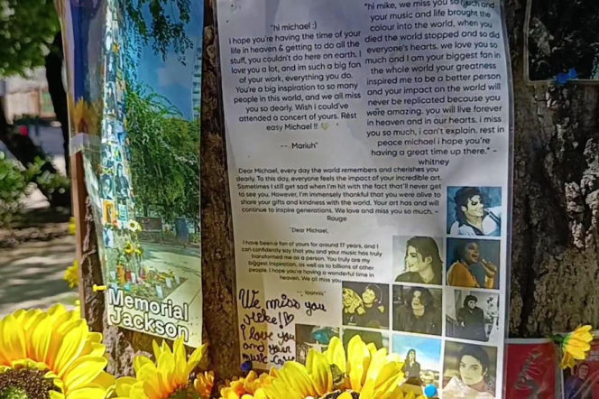 Drzewo pamięci Michaela Jacksona w Budapeszcie