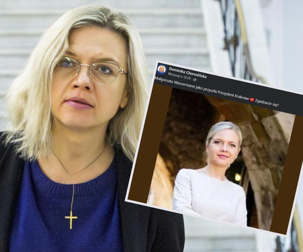 Politycy PiS już kibicują Małgorzacie Wassermann. Widzą w niej przyszłą prezydent Krakowa