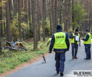 21-latek zginął na quadzie